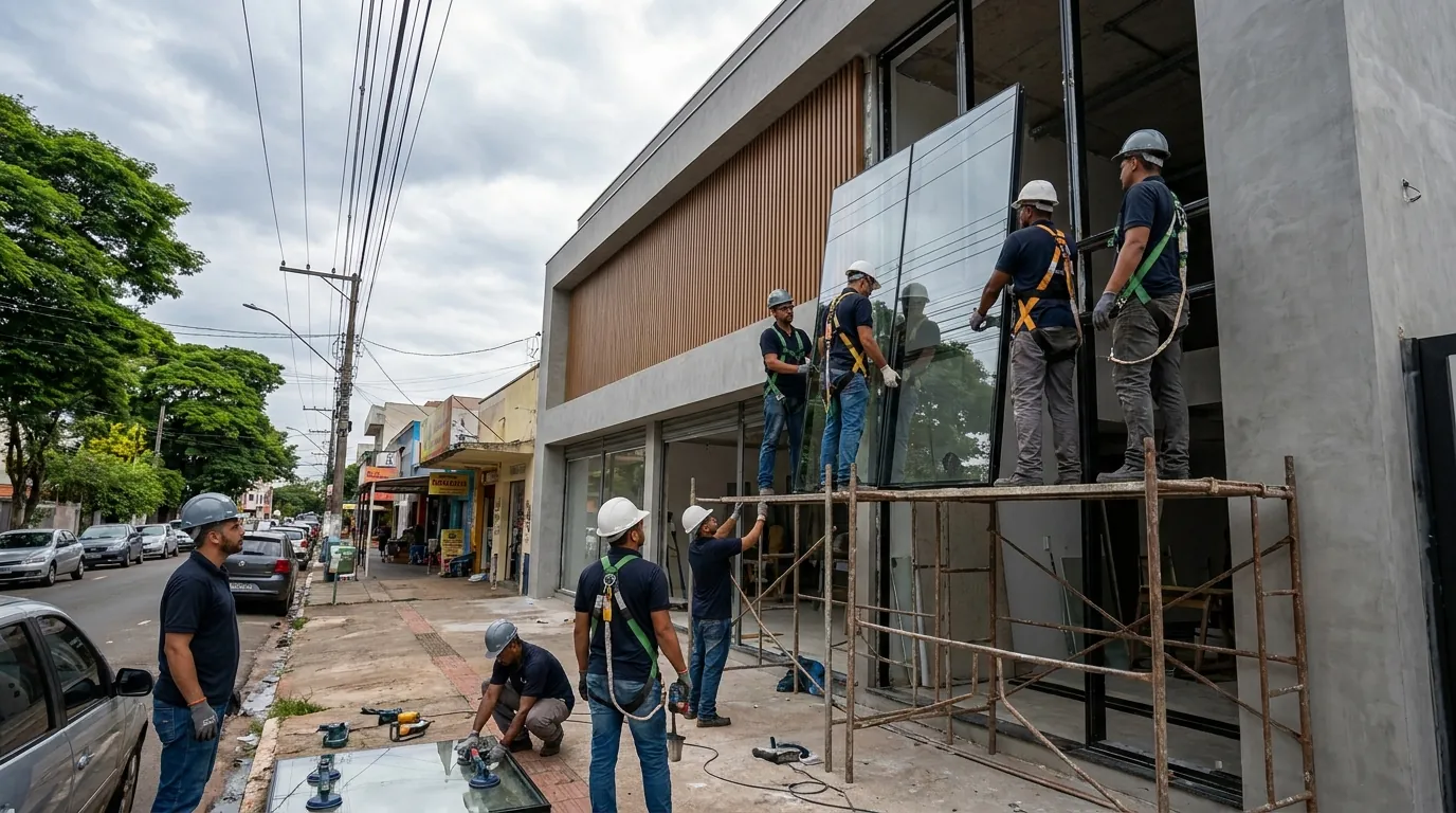 Fachada de Vidro no Centro, Joinville‑SC