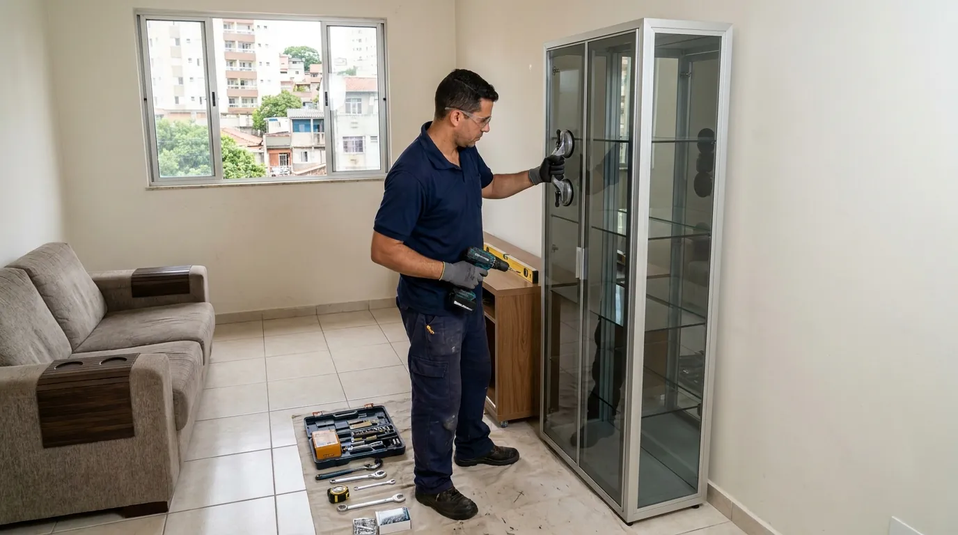 Móveis planejados em vidro em Joinville