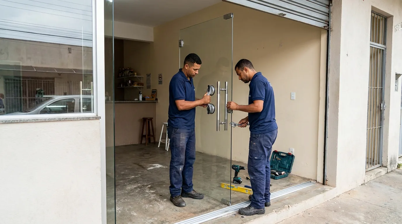 Portas em Vidro no Centro, Joinville‑SC