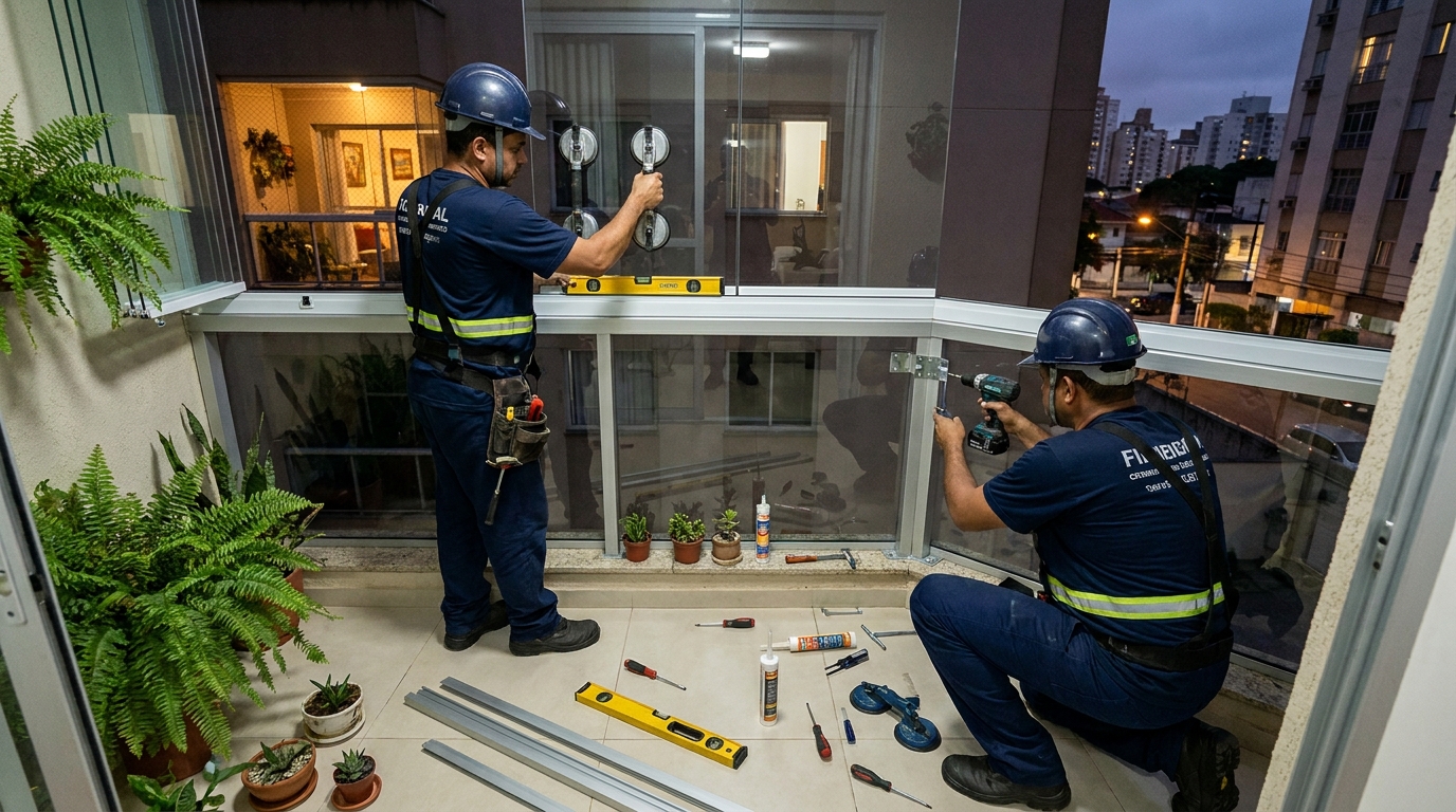 Parede de Vidro no Costa e Silva, Joinville‑SC