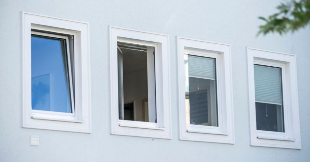 Janelas de vidro em Joinville