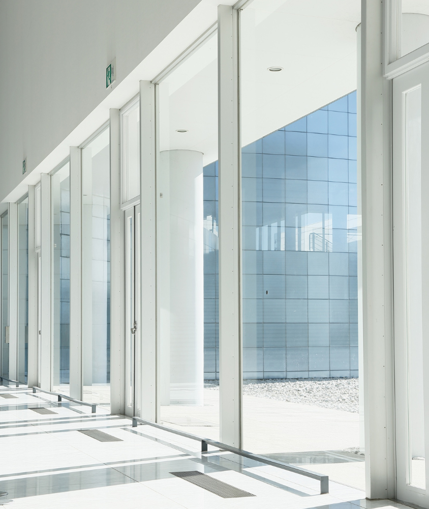 parede de vidro em Joinville