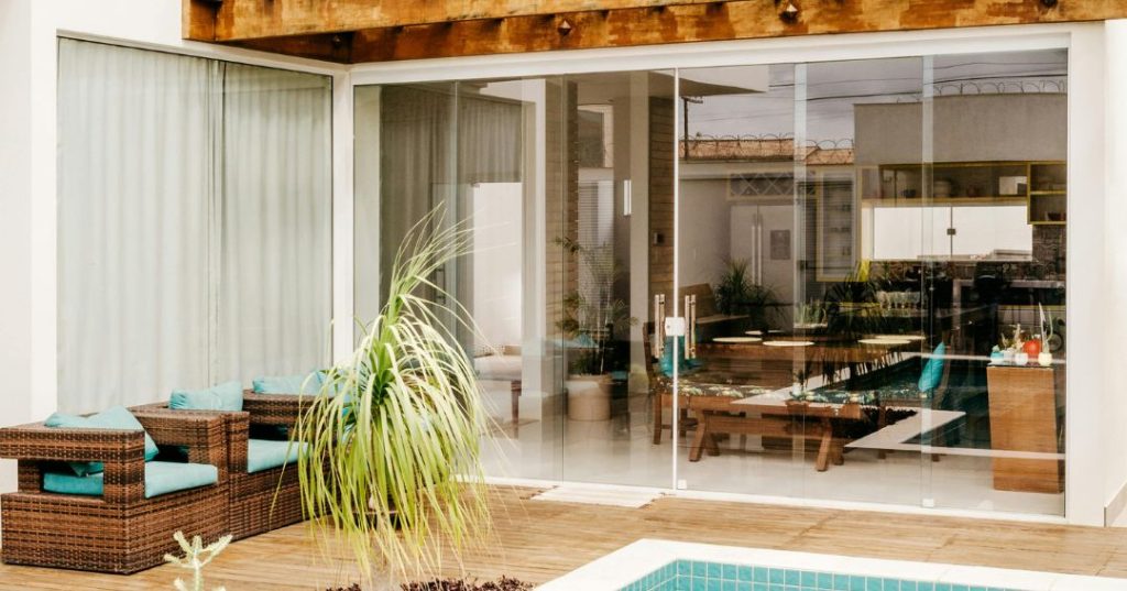 Portas de vidro em Joinville